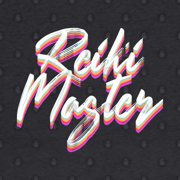 Reiki Master - Typographic Design by DankFutura